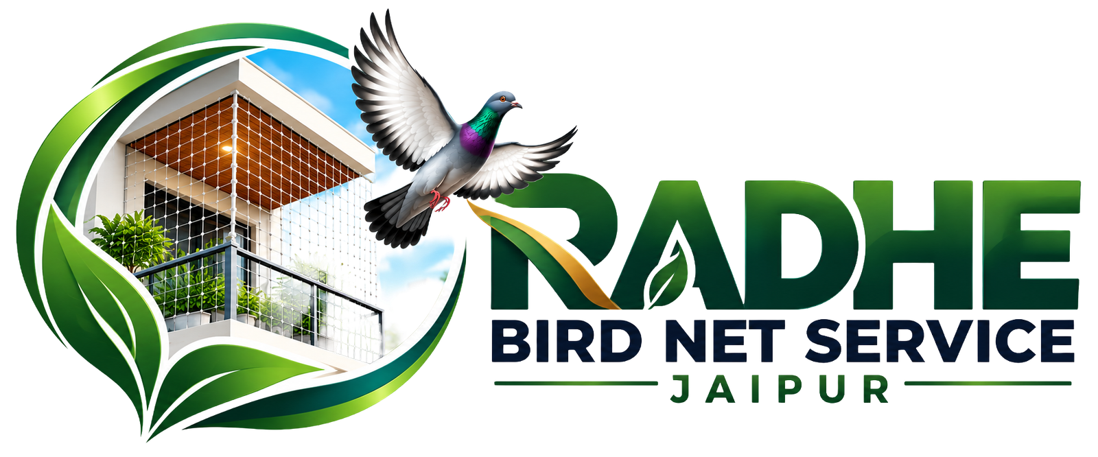 Radhe Bird Net Service Jaipur Logo